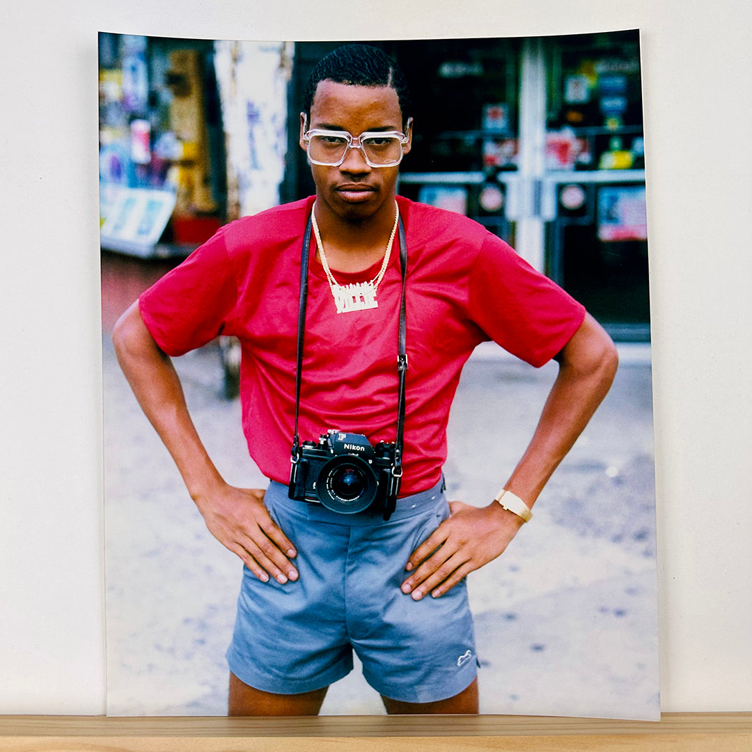 A Time Before Crack by Jamel Shabazz (with signed print)