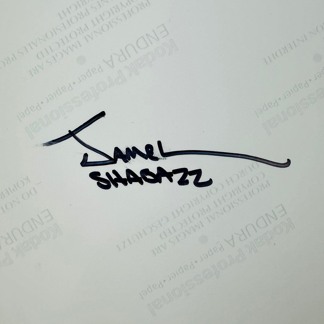 A Time Before Crack by Jamel Shabazz (with signed print)