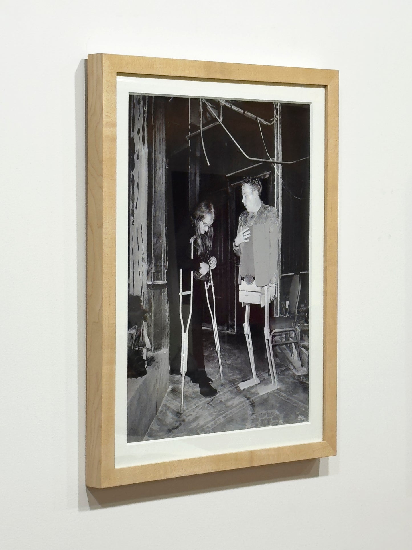 Untitled (crutch) by Asger Carlsen