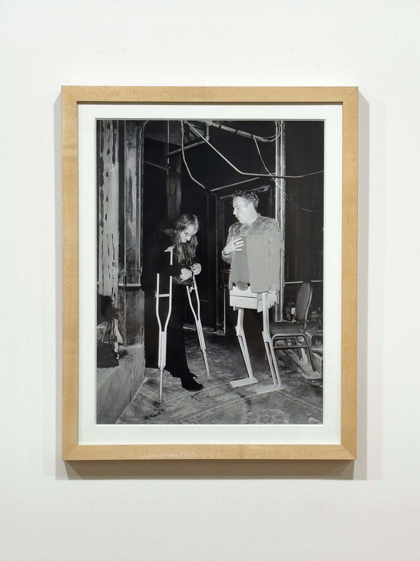 Untitled (crutch) by Asger Carlsen