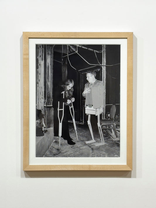 Untitled (crutch) by Asger Carlsen