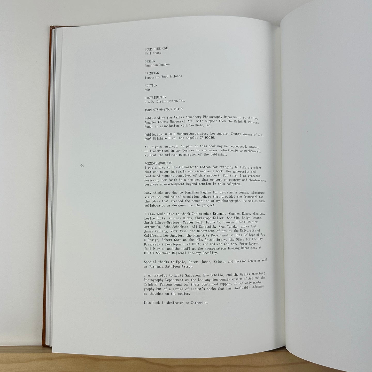 Four Over One by Phil Chang