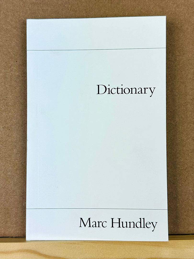 Dictionary by Marc Hundley