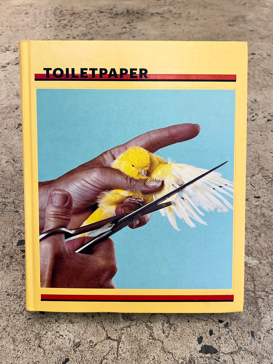 Toilet Paper by Maurizio Cattelan & Pierpaolo Ferrari